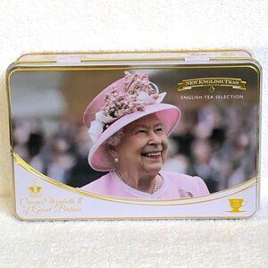 2020 'Queen Elizabeth II of Great Britain' English Breakfast 72 Tea Bag Tin!!